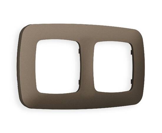 Рамка двухместная Ambrella Volt Ecta OF140632