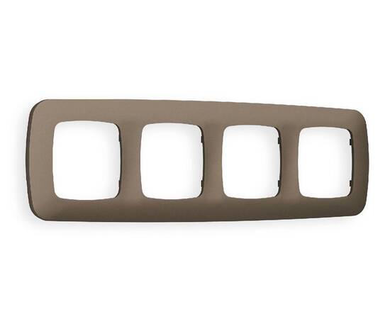 Рамка четырехместная Ambrella Volt Ecta OF140634