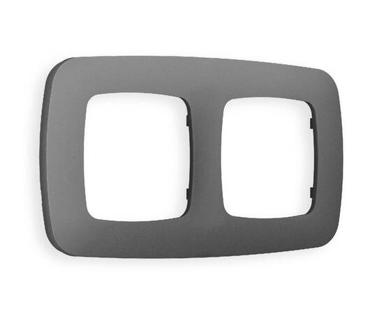 Рамка двухместная Ambrella Volt Ecta OF140652