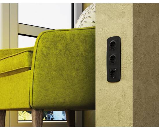 Рамка одноместная Ambrella Volt Ecta OF140701, изображение 2