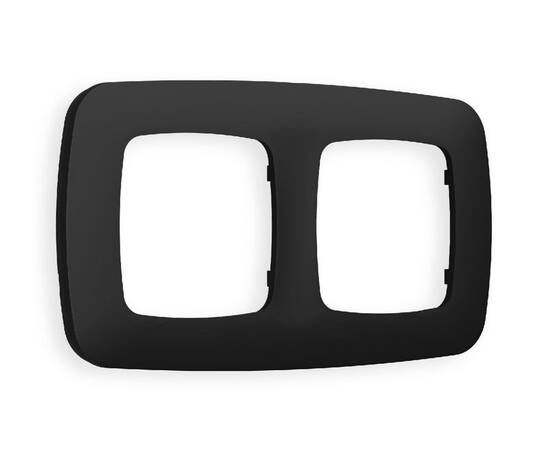 Рамка двухместная Ambrella Volt Ecta OF140702