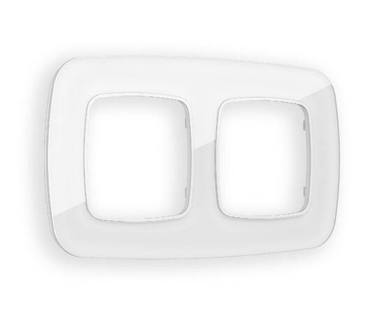 Рамка двухместная Ambrella Volt Radian OF320102