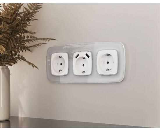 Рамка двухместная Ambrella Volt Radian OF320402, изображение 2