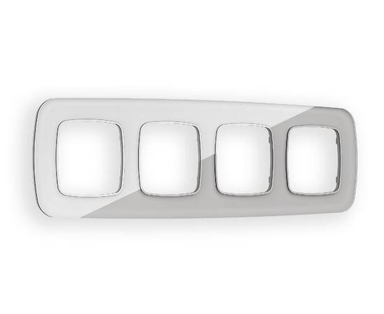 Рамка четырехместная Ambrella Volt Radian OF320404