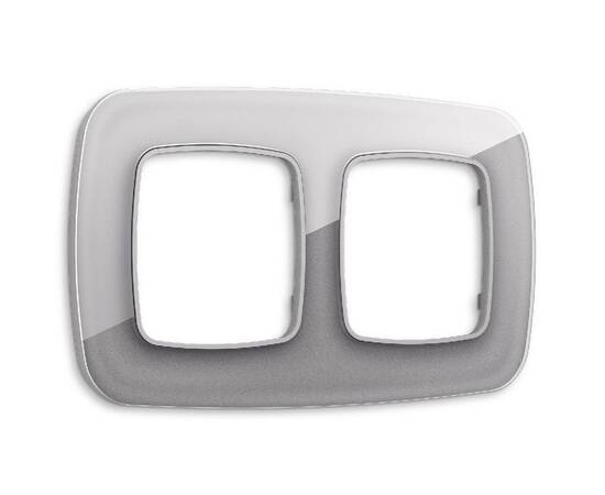 Рамка двухместная Ambrella Volt Radian OF320502