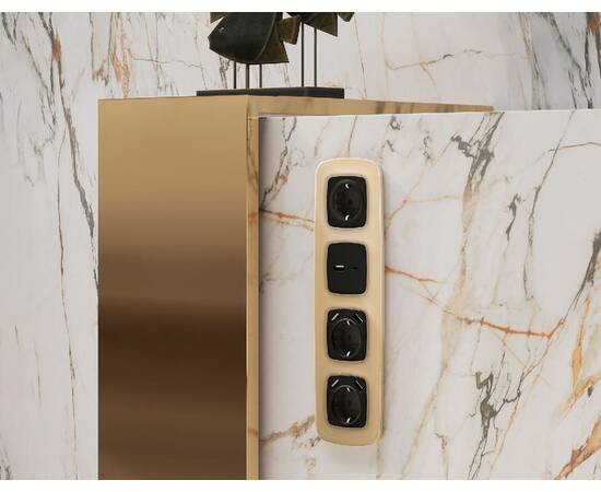 Рамка четырехместная Ambrella Volt Radian OF320604, изображение 2