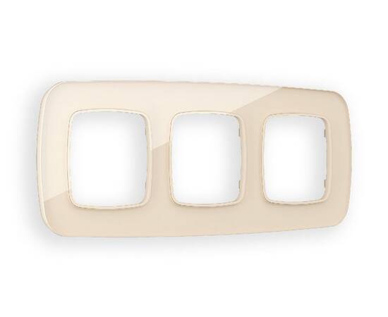 Рамка трехместная Ambrella Volt Radian OF350303