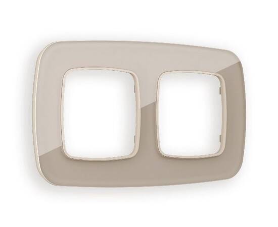 Рамка двухместная Ambrella Volt Radian OF350602