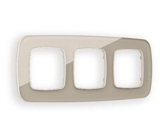 Рамка трехместная Ambrella Volt Radian OF350603