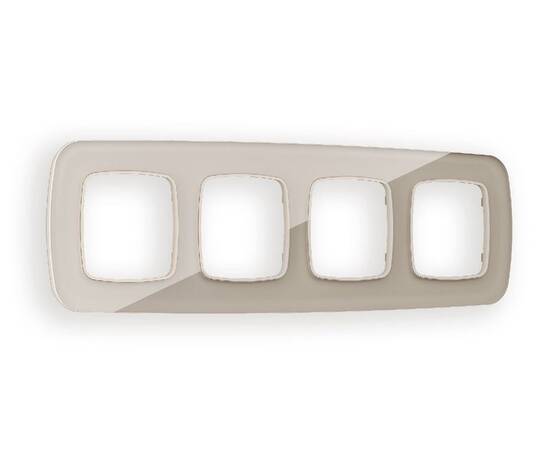 Рамка четырехместная Ambrella Volt Radian OF350604