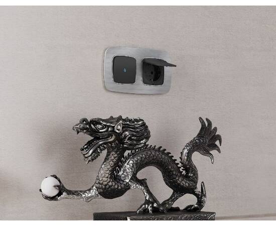 Рамка двухместная Ambrella Volt Radian OF580102, изображение 2