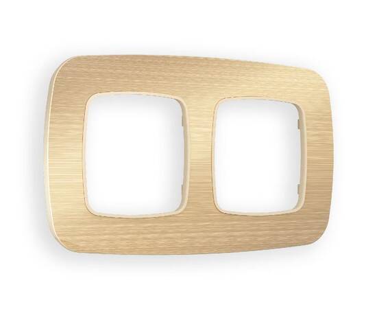 Рамка двухместная Ambrella Volt Radian OF580302