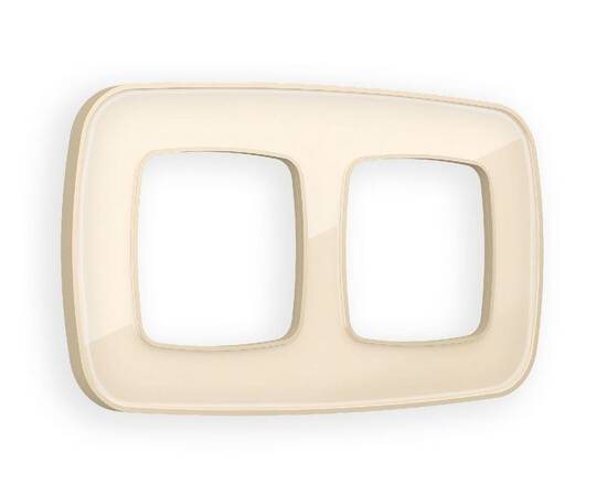 Рамка двухместная Ambrella Volt Coint OF640302