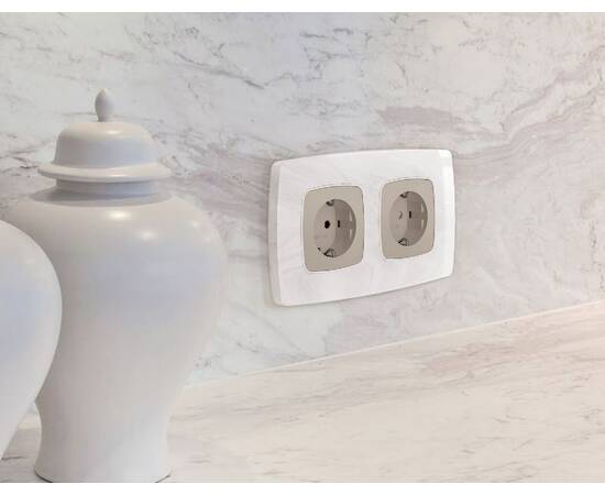 Рамка одноместная Ambrella Volt Opera OF940101, изображение 2