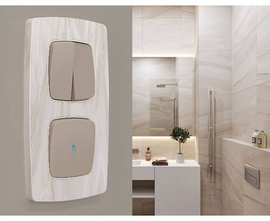 Рамка четырехместная Ambrella Volt Opera OF940304, изображение 2