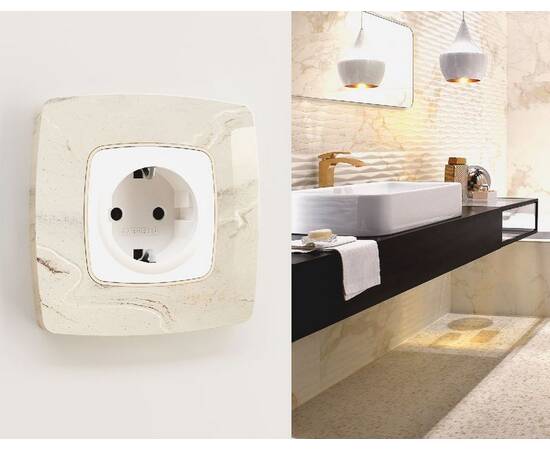 Рамка трехместная Ambrella Volt Opera OF940603, изображение 2