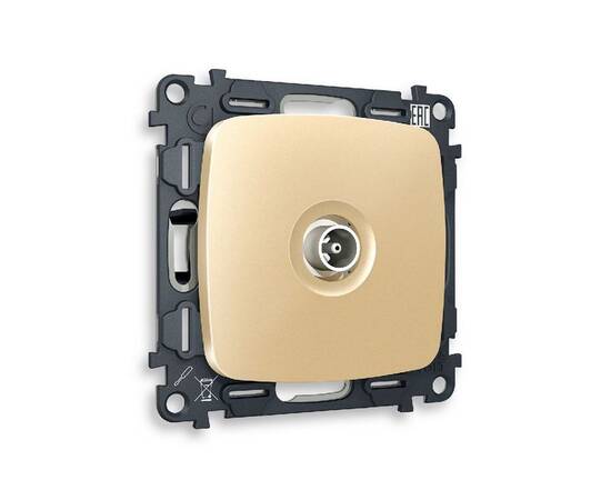 Комплект механизма TV розетки оконечной 50-870 MHz 1dB Ambrella Volt Omega MO613010