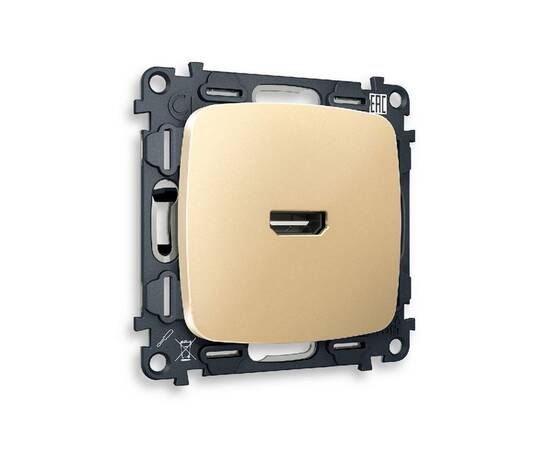 Комплект механизма розетки HDMI 2.0 40V/500mA 2.0GHz 5-18Gbit/s Ambrella Volt Omega MO614010