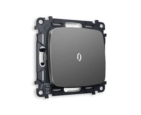 Комплект механизма 1-кл проходного выключателя с подсветкой Ambrella Volt Omega MO652035