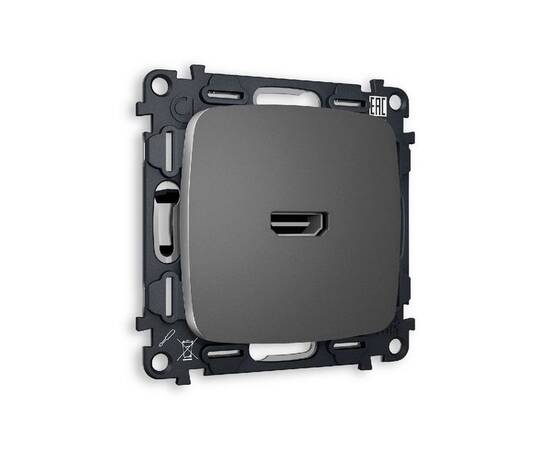 Комплект механизма розетки HDMI 2.0 40V/500mA 2.0GHz 5-18Gbit/s Ambrella Volt Omega MO664010