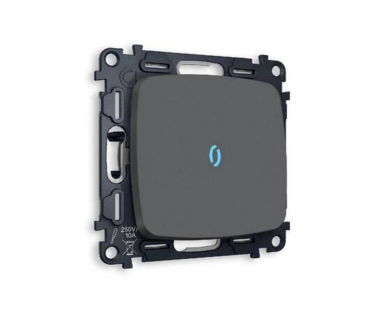 Комплект механизма 1-кл проходного выключателя с подсветкой Ambrella Volt Omega MO902040