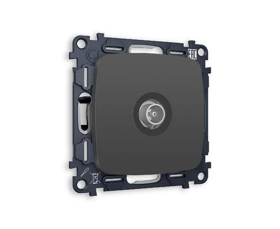 Комплект механизма TV розетки проходной 5-1000 MHz 4dB Ambrella Volt Omega MO913030