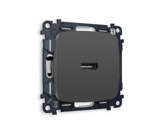 Комплект механизма розетки HDMI 2.0 40V/500mA 2.0GHz 5-18Gbit/s Ambrella Volt Omega MO914010