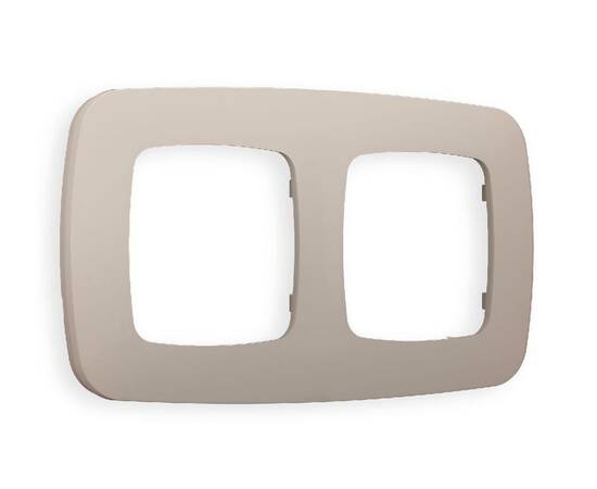 Рамка двухместная Ambrella Volt Ecta OF140362