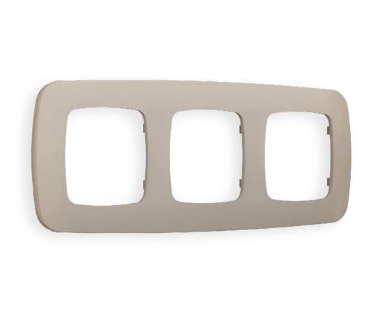 Рамка трехместная Ambrella Volt Ecta OF140363