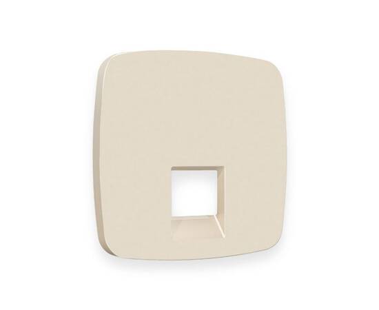 Лицевая панель для компьютерной/телефонной розетки RJ-45/RJ-11 Ambrella Volt Omega OP3320