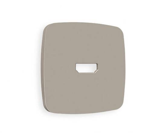 Лицевая панель для HDMI розетки Ambrella Volt Omega OP3740