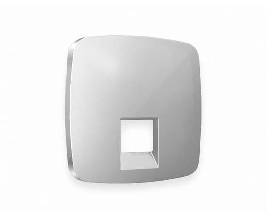 Лицевая панель для компьютерной/телефонной розетки RJ-45/RJ-11 Ambrella Volt Omega OP4120