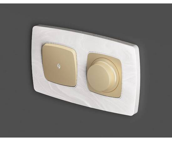 Лицевая панель для светорегулятора универсального Ambrella Volt Omega OP6055, изображение 2