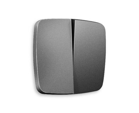 Лицевая панель для выключателя двухклавишного Ambrella Volt Omega OP6530