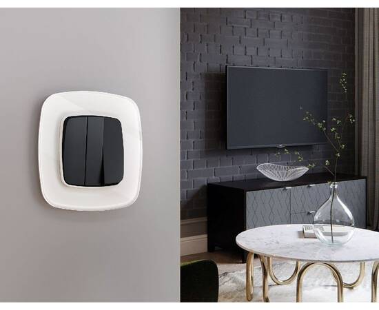 Лицевая панель для выключателя трехклавишного Ambrella Volt Omega OP8050, изображение 2