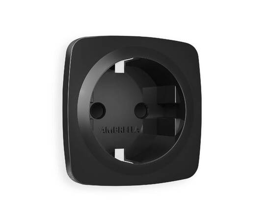 Лицевая панель для розетки с/з со шторками Ambrella Volt Omega OP8070