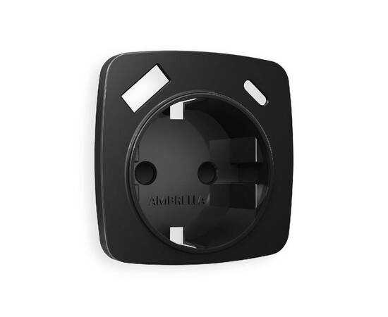 Лицевая панель для розетки с/з со шторками 2USB A+C Ambrella Volt Omega OP8100