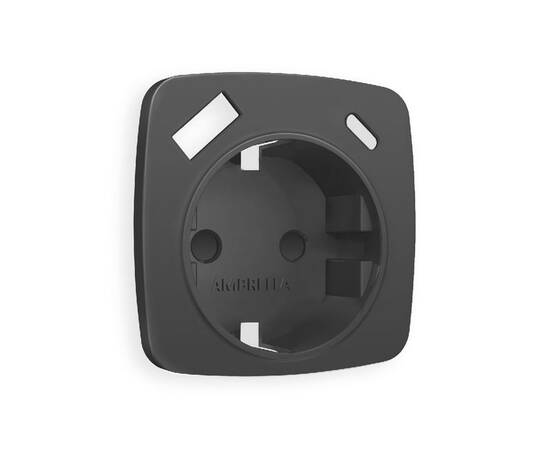 Лицевая панель для розетки с/з со шторками 2USB A+C Ambrella Volt Omega OP9100