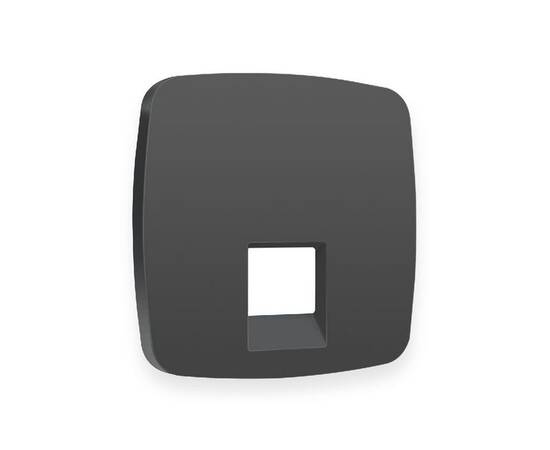 Лицевая панель для компьютерной/телефонной розетки RJ-45/RJ-11 Ambrella Volt Omega OP9120