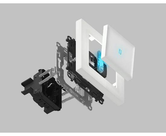 Механизм 2-кл проходного выключателя Ambrella Volt Quant VM120, изображение 4