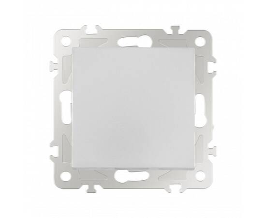 Переключатель одноклавишный перекрестный Arte Milano 206.34-1.silver, изображение 4