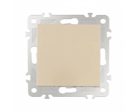 Переключатель одноклавишный перекрестный Arte Milano 206.34-1.shampan, изображение 4