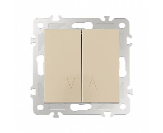 Выключатель жалюзи Arte Milano 206.38-2.shampan, изображение 4