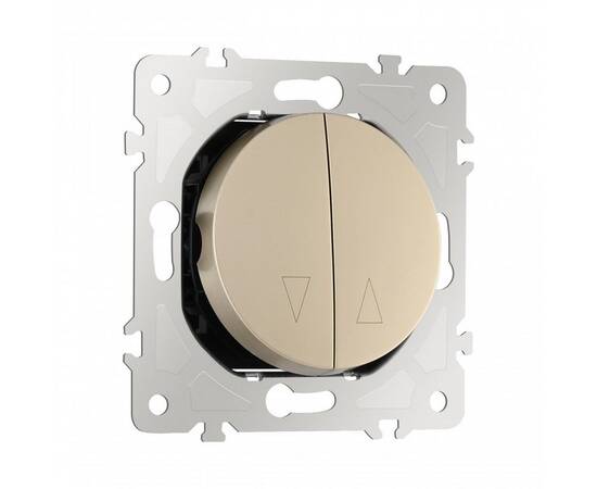 Выключатель жалюзи Arte Milano 202.38-2.shampan, изображение 7