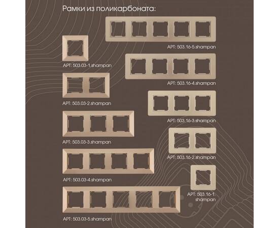 Розетка с заземлением, шторками + USB Arte Milano 203.47-1.shampan, изображение 4