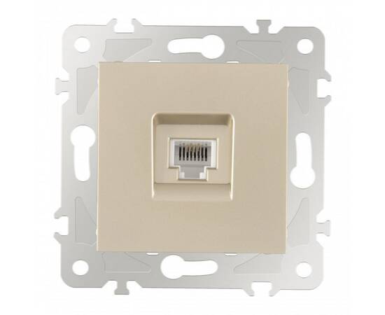 Розетка телефонная RJ11 Arte Milano 203.51-1.shampan, изображение 6