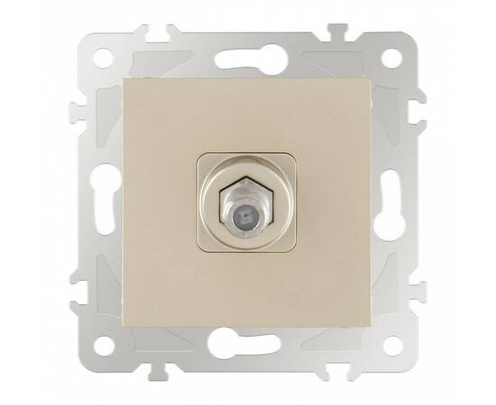 Розетка спутниковая SAT TV Arte Milano 203.42-1.shampan, изображение 6