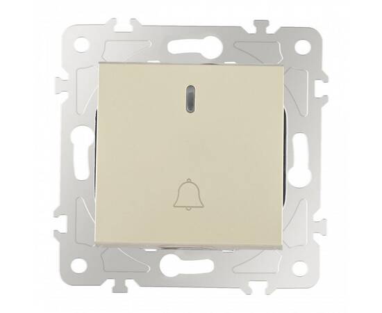 Кнопка дверного звонка с подсветкой Arte Milano 203.37-1.shampan, изображение 6