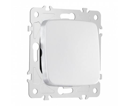 Переключатель одноклавишный перекрестный Arte Milano 205.34-1.silver, изображение 4