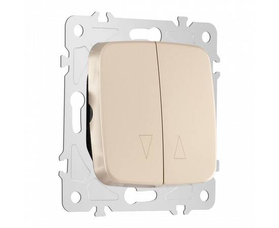 Выключатель жалюзи Arte Milano 205.38-2.shampan, изображение 4